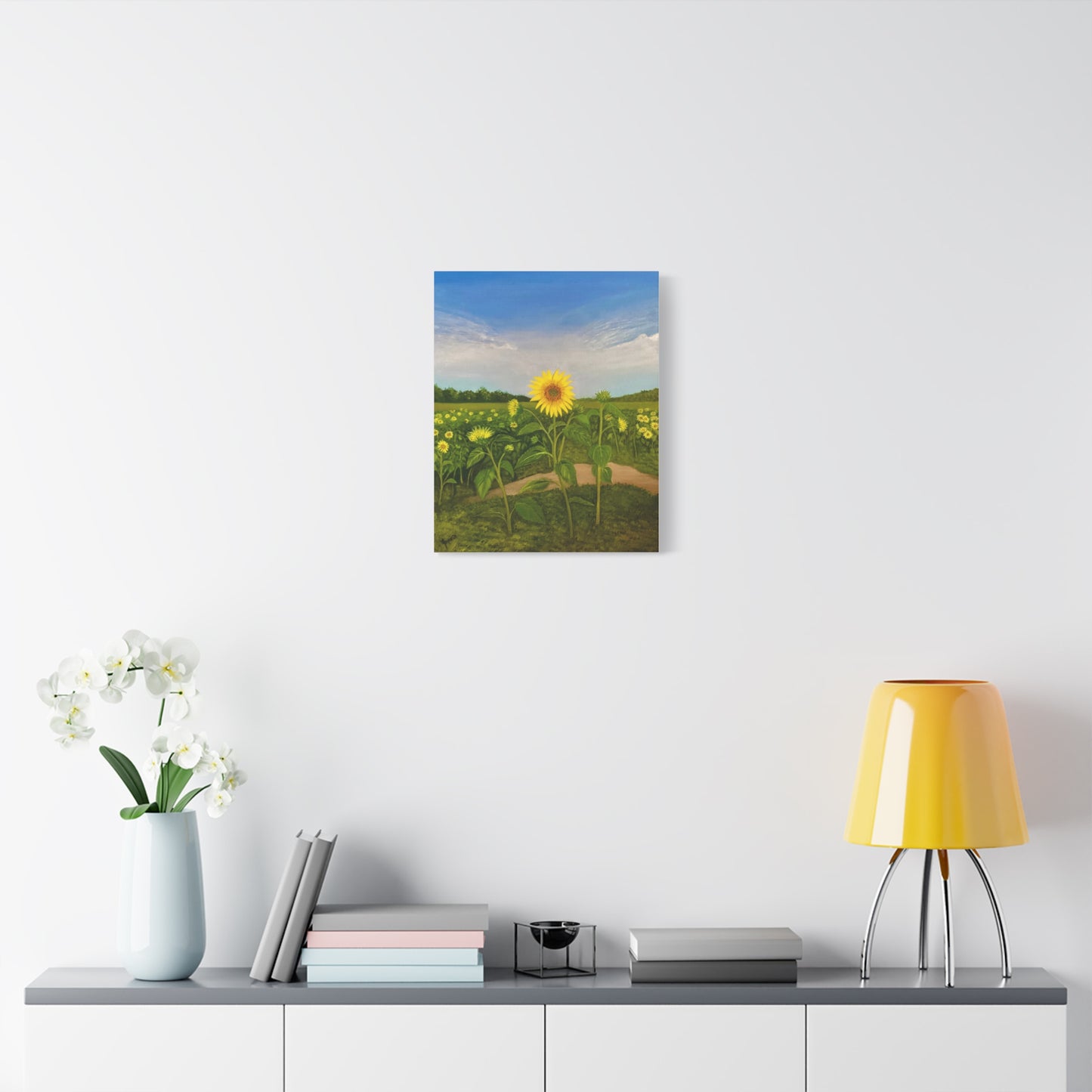 Resilient Sunflower- Canvas Art Print