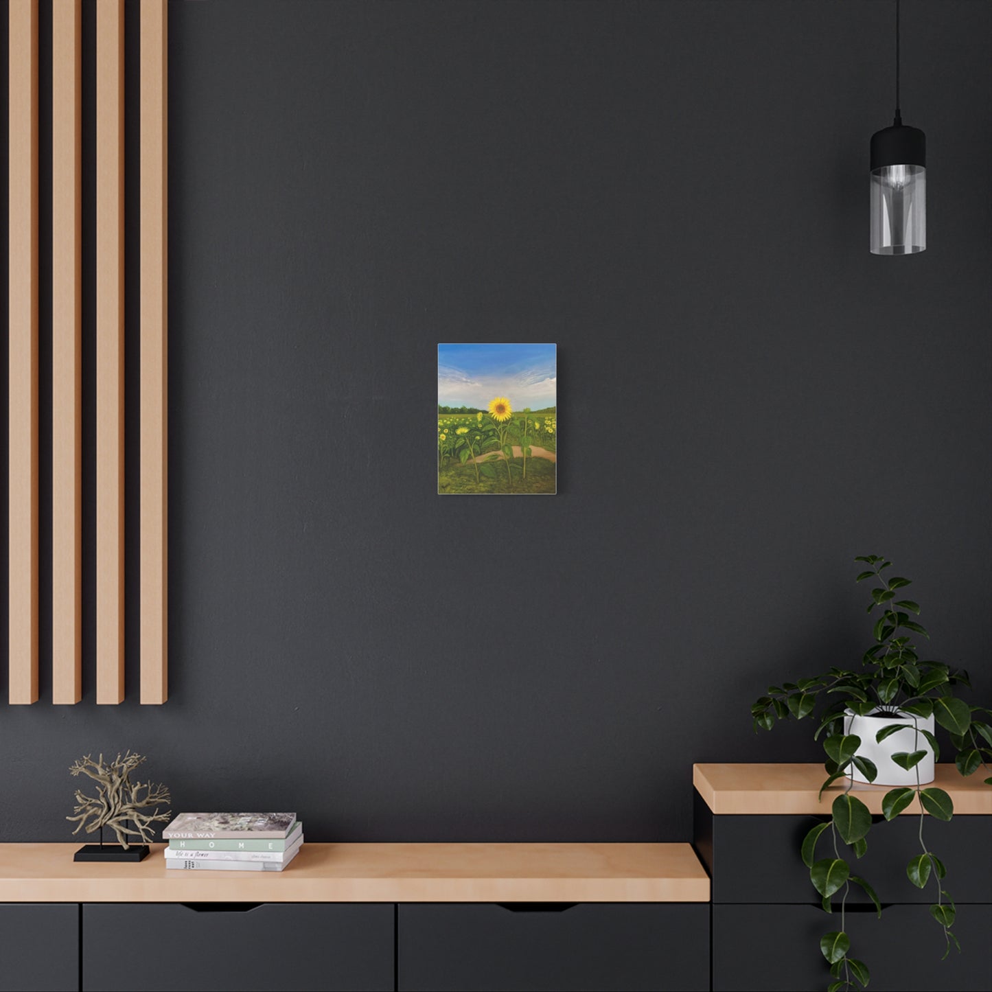 Resilient Sunflower- Canvas Art Print
