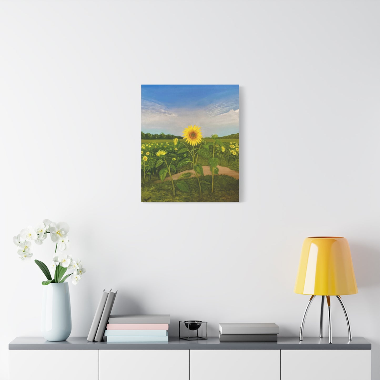 Resilient Sunflower- Canvas Art Print