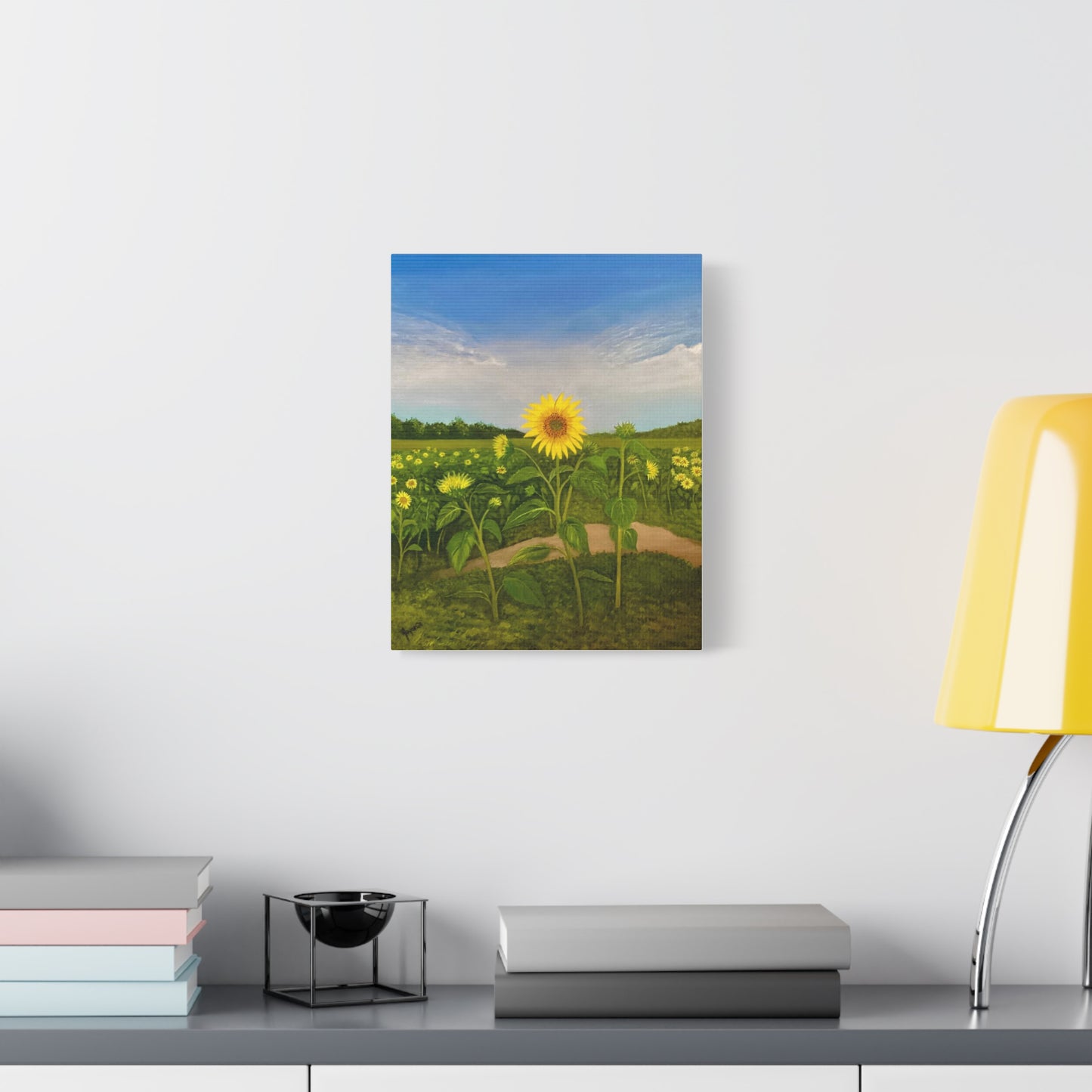 Resilient Sunflower- Canvas Art Print