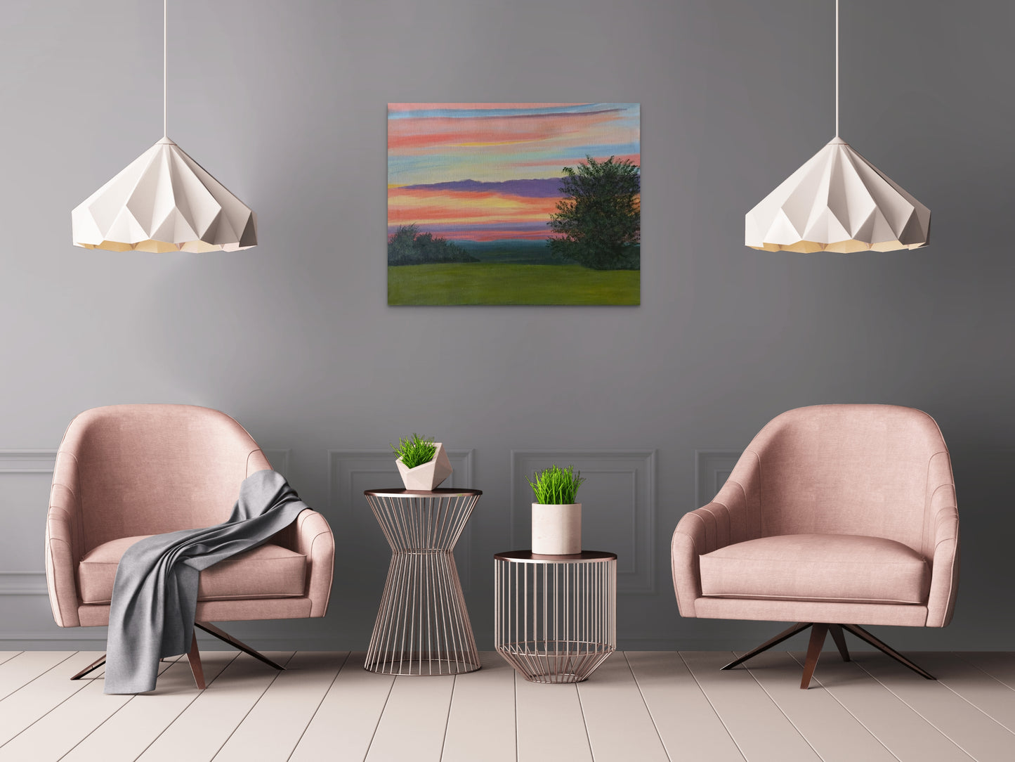 Art Print - Summer Sunset : from Nature's Abstracts Collection