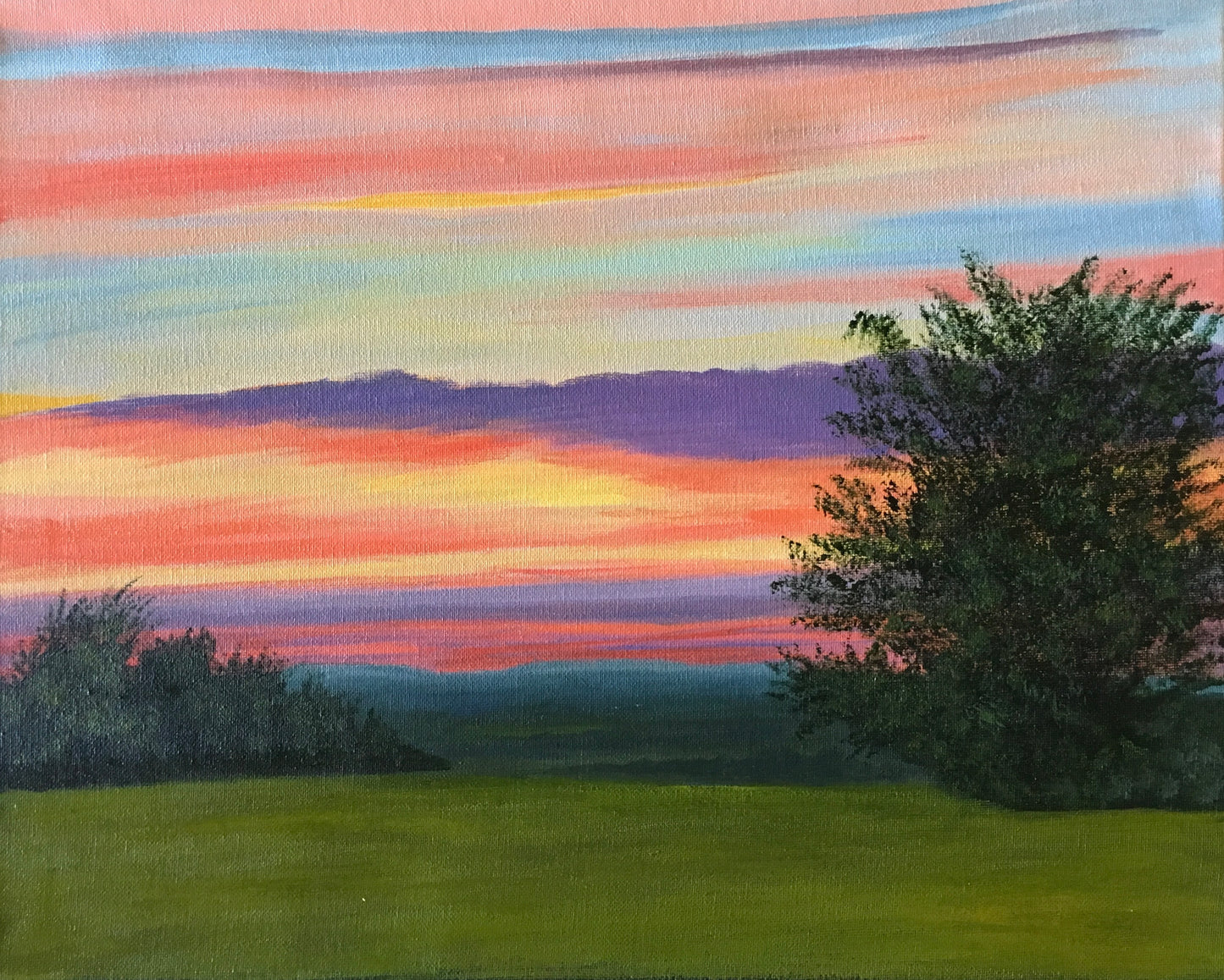 Art Print - Summer Sunset : from Nature's Abstracts Collection