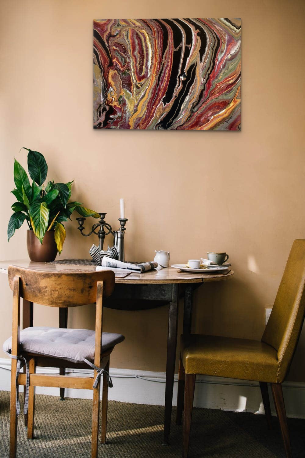 Abstract Art. Canvas Print. Title: Endless Speculation