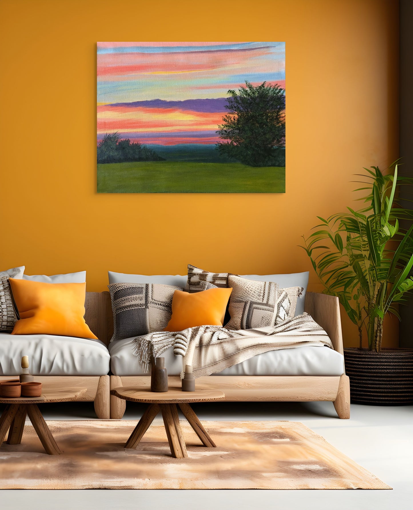 Art Print - Summer Sunset : from Nature's Abstracts Collection