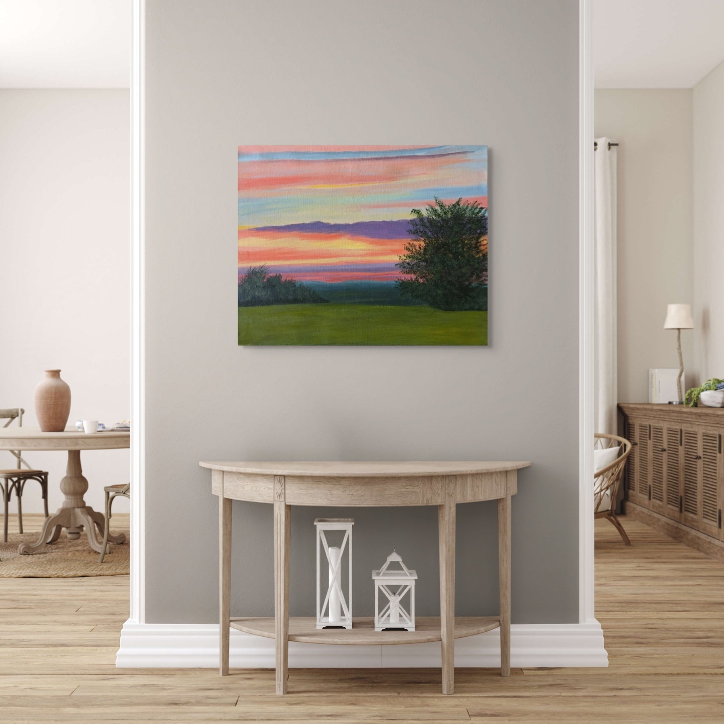 Art Print - Summer Sunset : from Nature's Abstracts Collection