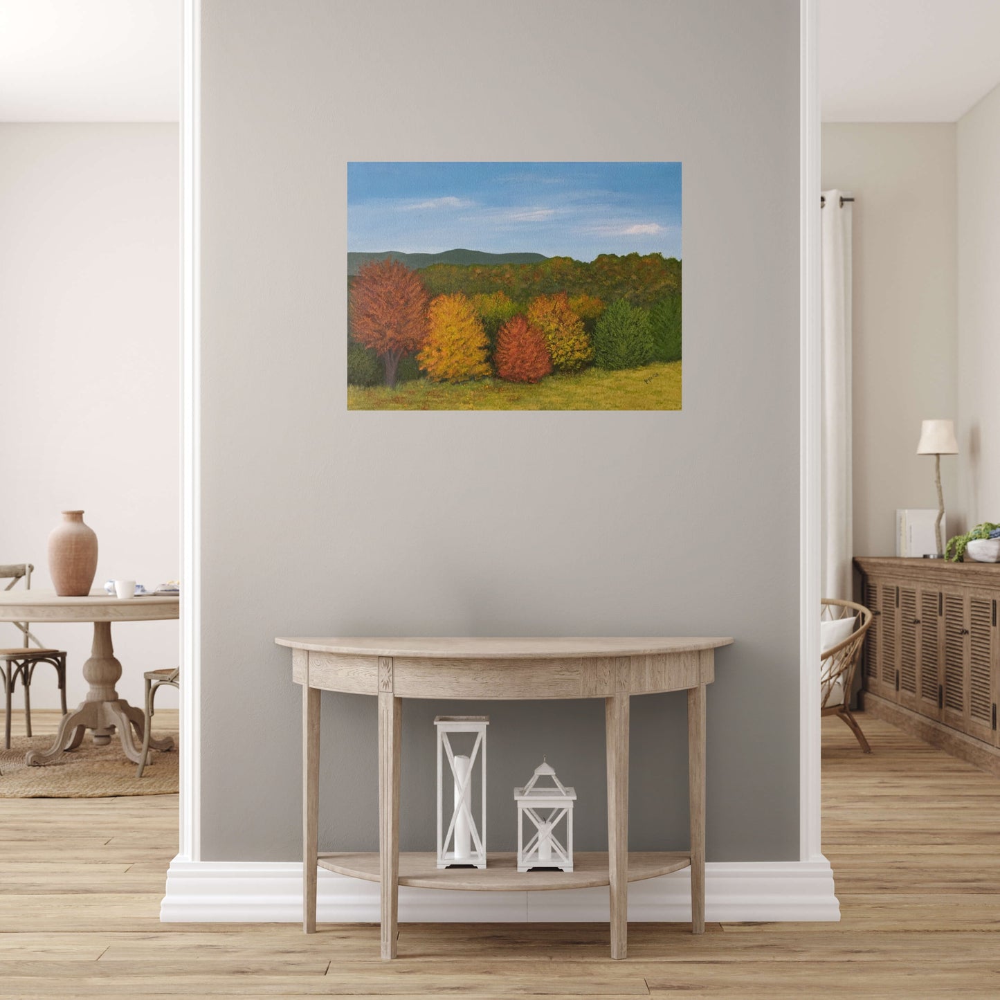 Autumn Leaves. Canvas Print