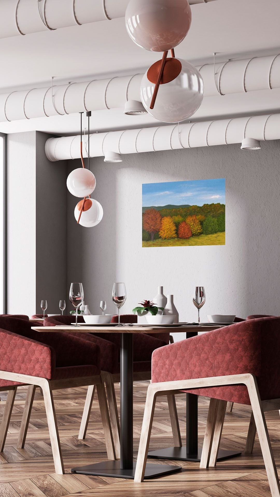 Autumn Leaves. Canvas Print