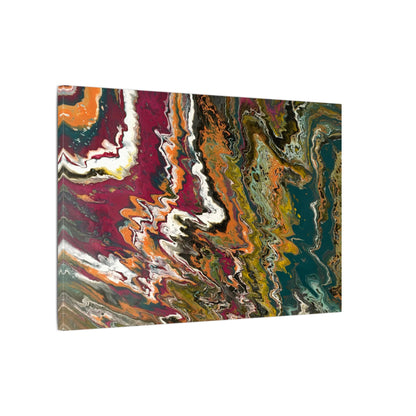 Abstract Art on canvas.    Title:  Stormy