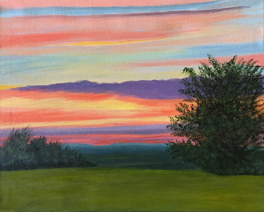 Art Print - Summer Sunset : from Nature's Abstracts Collection