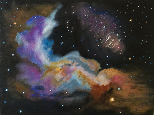 Canvas Print -    Abstract Galaxy